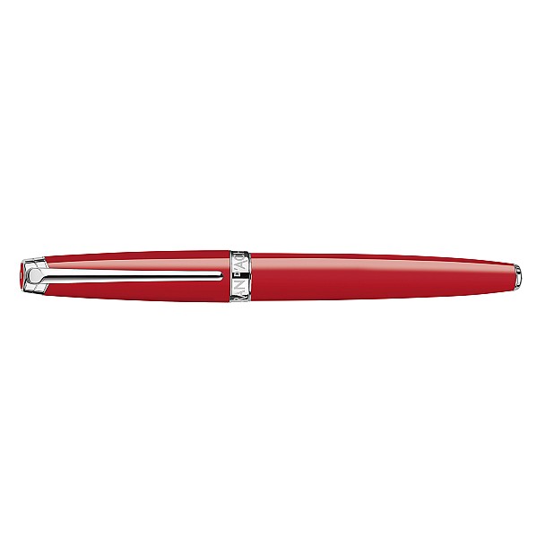 Caran d'Ache Léman Scarlet Red Caneta de Tinta Permanente