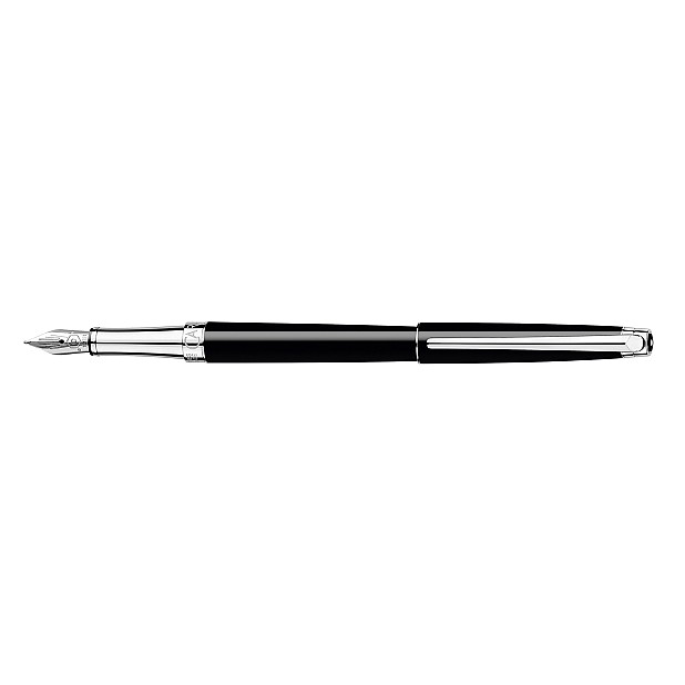 Caran d'Ache Léman Slim Ebony Black ST Pluma Estilográfica