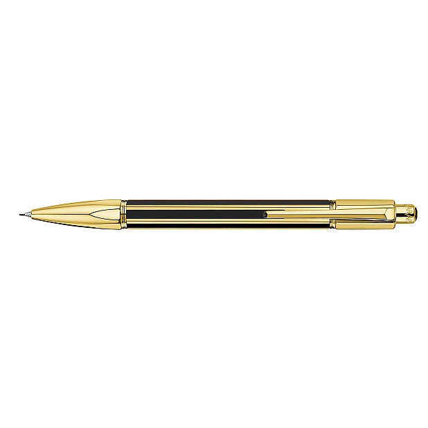 Caran d'Ache Varius Chinablack Lacquer Gold Mechanical pencil 0.7mm