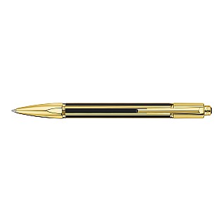 Caran d'Ache Varius Chinablack Lacquer Gold Ballpoint Caran d'Ache Varius Chinablack Lacquer Gold Ballpoint