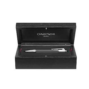 Caran d'Ache Varius Chinablack Lacquer Silver Ballpoint Caran d'Ache Varius Chinablack Lacquer Silver Ballpoint