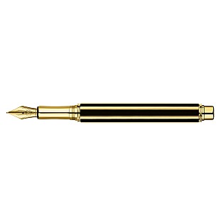 Caran d'Ache Varius Chinablack Lacquer Gold Fountain pen