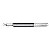 Caran d'Ache Varius Chinablack Lacquer Silver Fountain pen