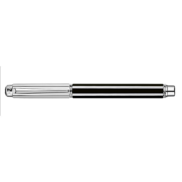 Caran d'Ache Varius Chinablack Lacquer Silver Fountain pen