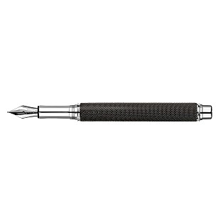 Caran d'Ache Varius Ivanhoe Black Fountain pen