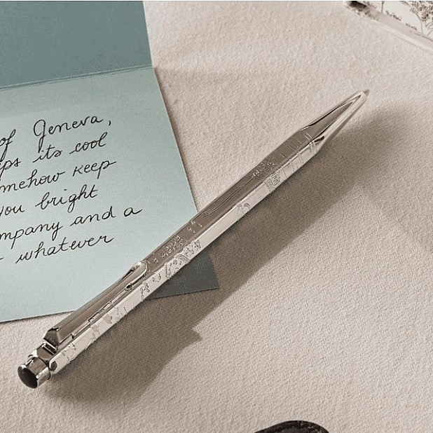 Caran d'Ache Ecridor Toile de Jouy Special Edition Ballpoint Set
