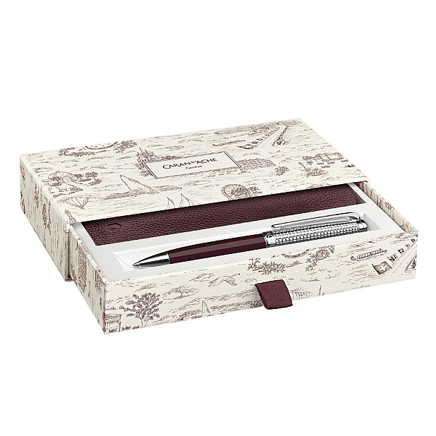 Caran d'Ache Léman Toile de Jouy Special Edition Ballpoint