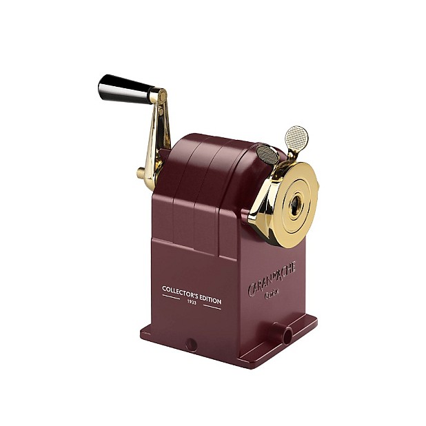 Caran d'Ache Special Edition Toile de Jouy Metal Pencil Sharpener