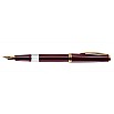 Cleo Skribent Classic Bordeaux GT Piston Pluma Estilográfica