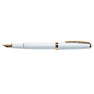 Cleo Skribent Classic White GT Cartridge Stylo Plume