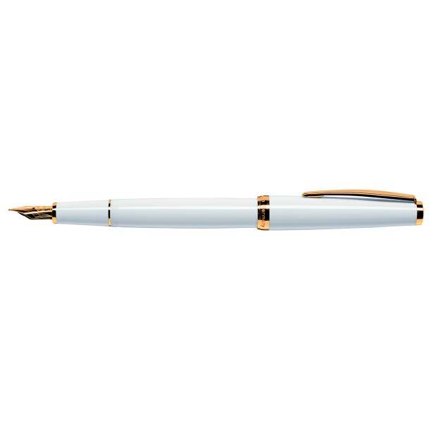 Cleo Skribent Classic White GT Cartridge Pluma Estilográfica