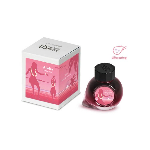 Colorverse Aloha Glistening USA Special 15 ml. Ink Bottle