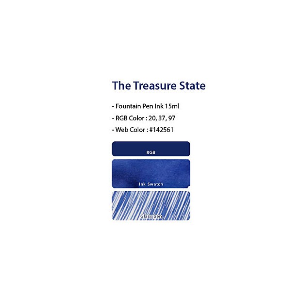 Colorverse The Treasure State USA Special 15 ml. Ink Bottle