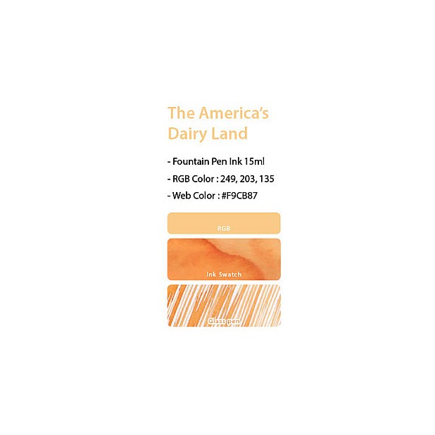 Colorverse The America's Dairy Land USA Special 15 ml. Ink Bottle