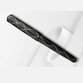 ConCoPens Mother-of-Pearl Lacquer Inlay Aurora X Fountain Pen