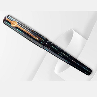 ConCoPens Mother-of-Pearl Lacquer Inlay Bolide 2 Fountain Pen