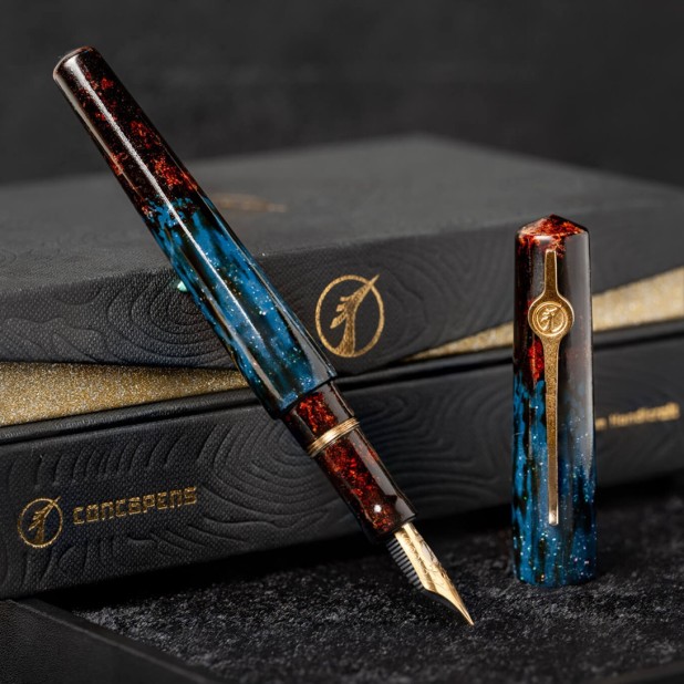 ConCoPens Vietnamese Lacquer Galaxy 02 Stylo Plume