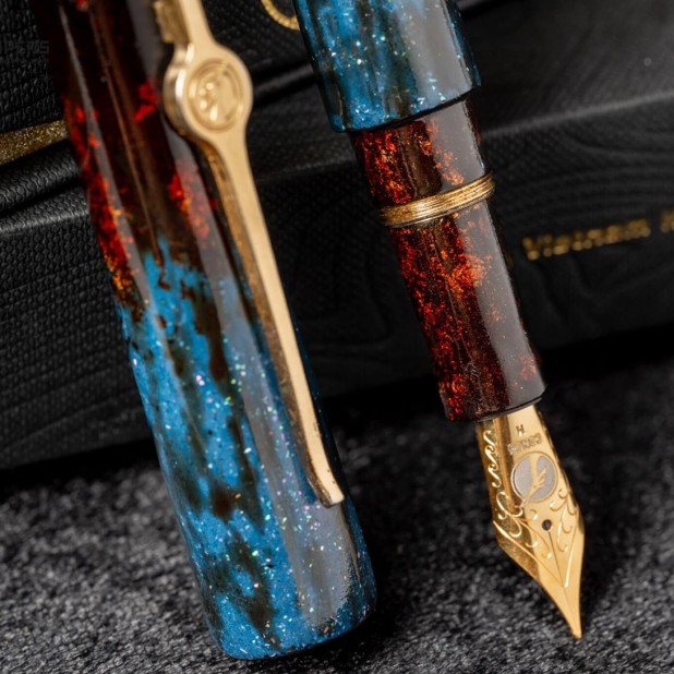 ConCoPens Vietnamese Lacquer Galaxy 02 Stylo Plume