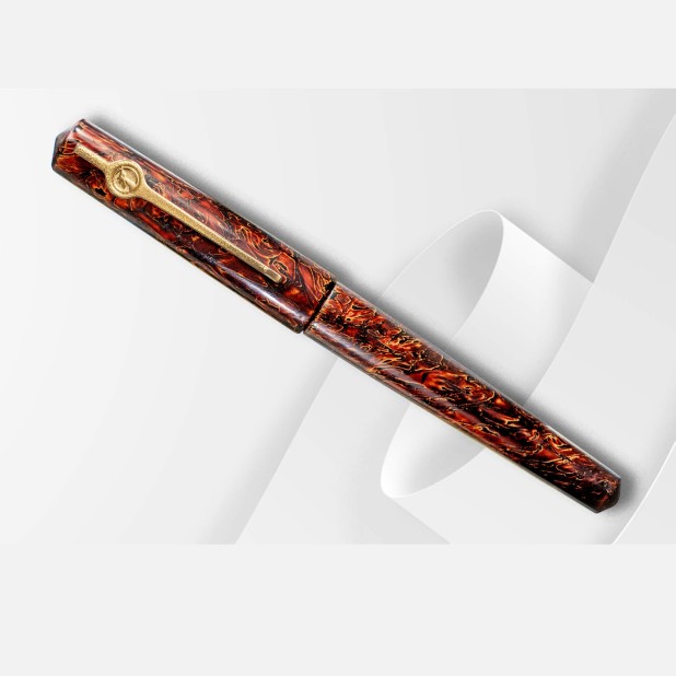 ConCoPens Vietnamese Lacquer Golden Brown  Stylo Plume