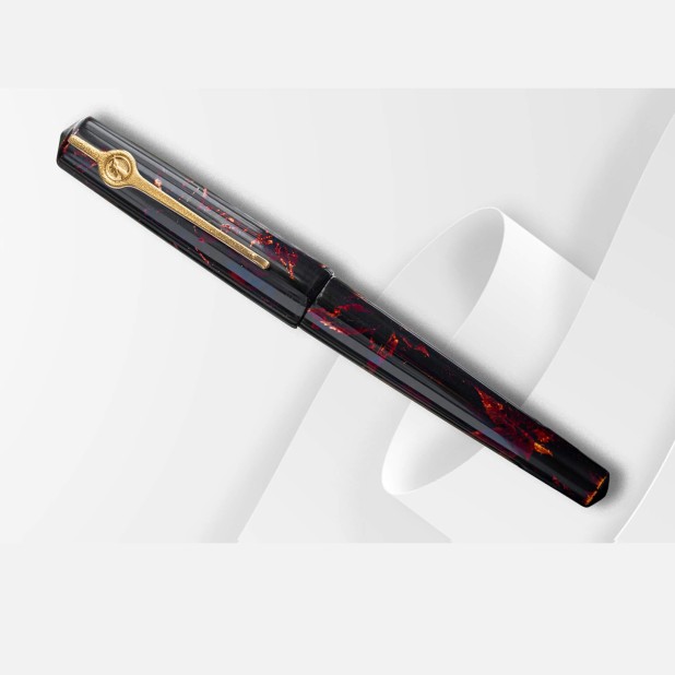 ConCoPens Vietnamese Lacquer Mộc Artisan Füllfederhalter