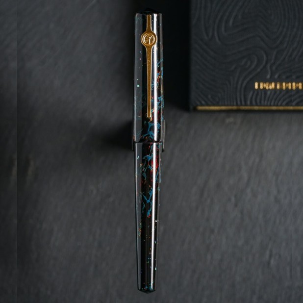 ConCoPens Vietnamese Lacquer Obsidia Stylo Plume
