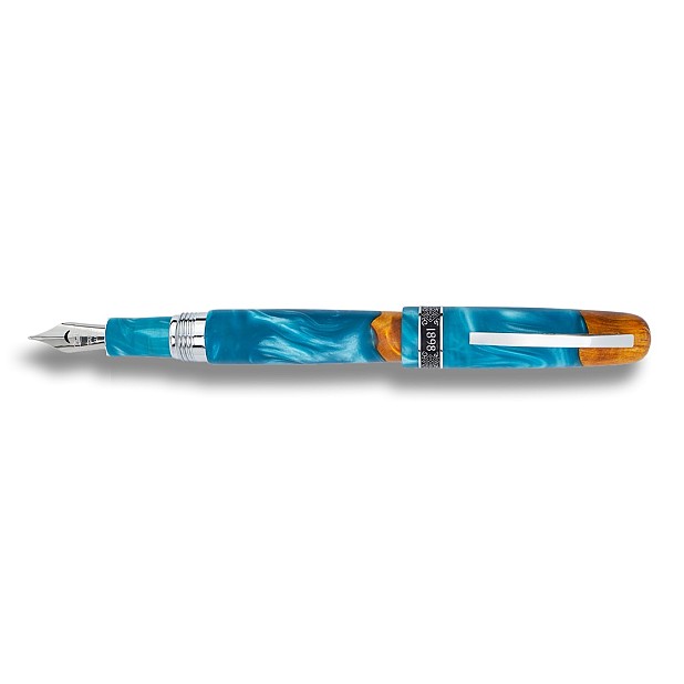 Conklin 1898 Spectra Fusion Blue ST Pluma Estilográfica