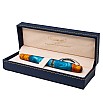 Conklin 1898 Spectra Fusion Blue ST Pluma Estilográfica
