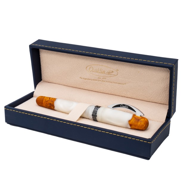 Conklin 1898 Spectra Fusion White ST Pióro wieczne