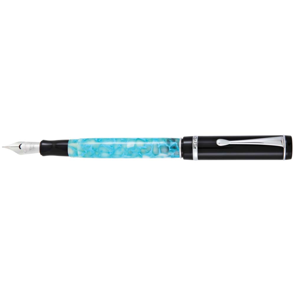 Conklin Duragraph Fountain Pen (Ice Blue) - Omniflex Nib