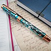 Conklin Endura Deco Crest Demo Blue Rose Gold Stylo Plume