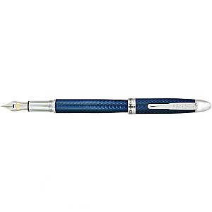 Conklin Herringbone Navy Blue Fountain pen