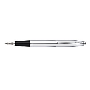 Cross Calais Lustrous Chrome Fountain Pen