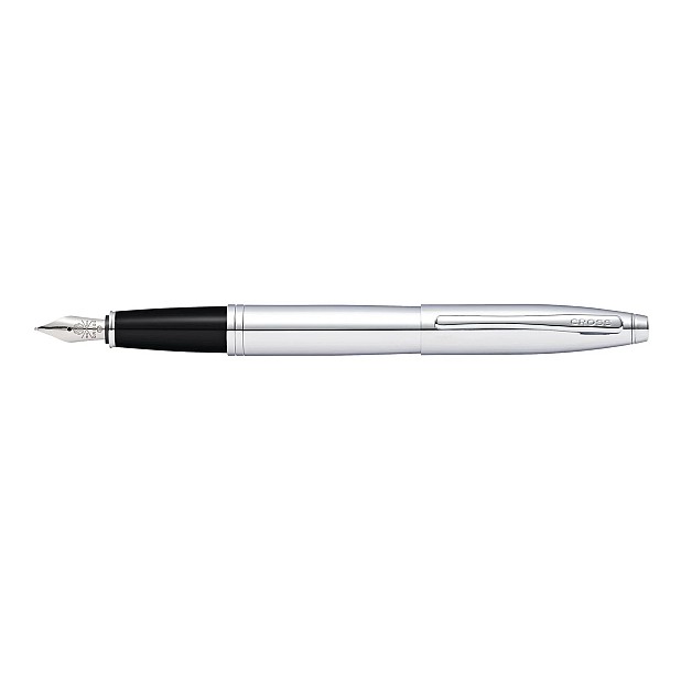 Cross Calais Lustrous Chrome Fountain Pen