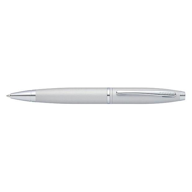 Cross Calais Matte Metallic Satin Chrome Ballpoint
