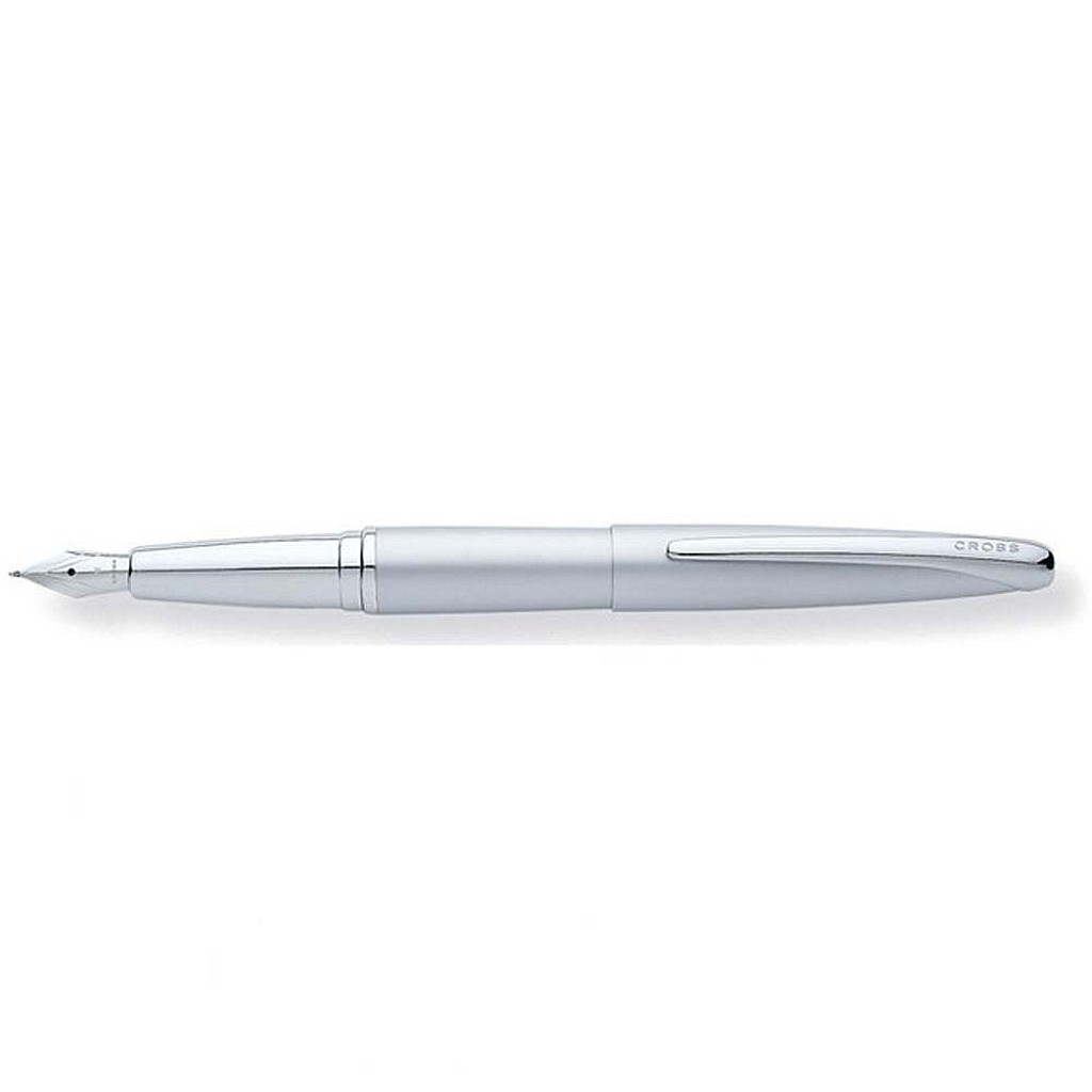 Cross ATX Matte Chrome Fountain pen | Appelboom.com