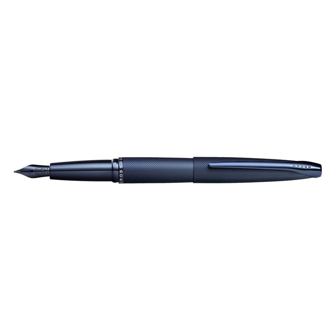 puberteit opraken James Dyson Cross ATX Sandblasted Dark Blue Fountain pen - Vulpen / Fountain pen |  Appelboom.com