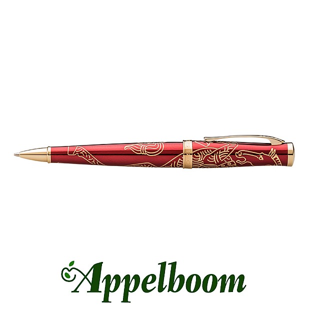 Cross Year of the Horse Imperial Red Ballpoint Pre-owned