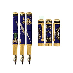 David Oscarson 2012 End of Days Sapphire Blue GT Stylo Plume