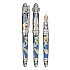 David Oscarson 25th Silver Anniversary French Blue Fountain pen