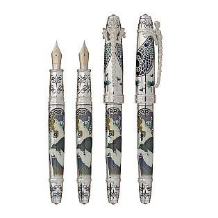 David Oscarson 25th Silver Anniversary Slate Turquoise Pióro wieczne