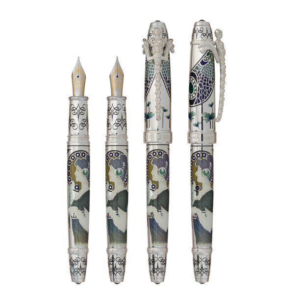 David Oscarson 25th Silver Anniversary Slate Turquoise Vulpen