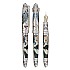 David Oscarson 25th Silver Anniversary Onyx Black Caneta de tinta permanente