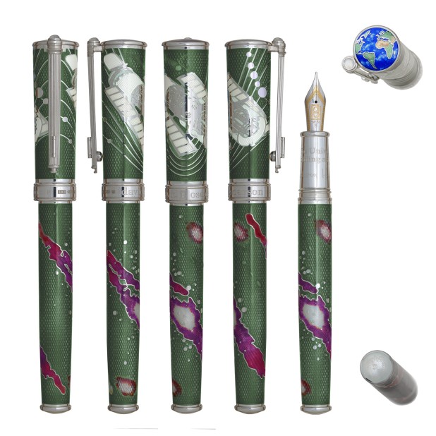 David Oscarson Edwin Hubble Galactic Green ST Pióro wieczne