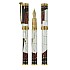 David Oscarson Golden Spike Red and Gold GT Stylo Plume