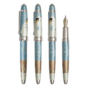 David Oscarson Hans Christian Andersen Azure Copper White ST Pióro wieczne