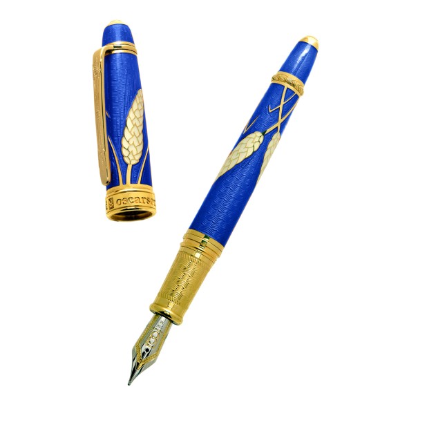 David Oscarson Harvest Sapphire Blue GT Pióro wieczne