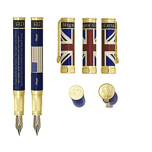 David Oscarson Magna Carta Blue Fountain pen