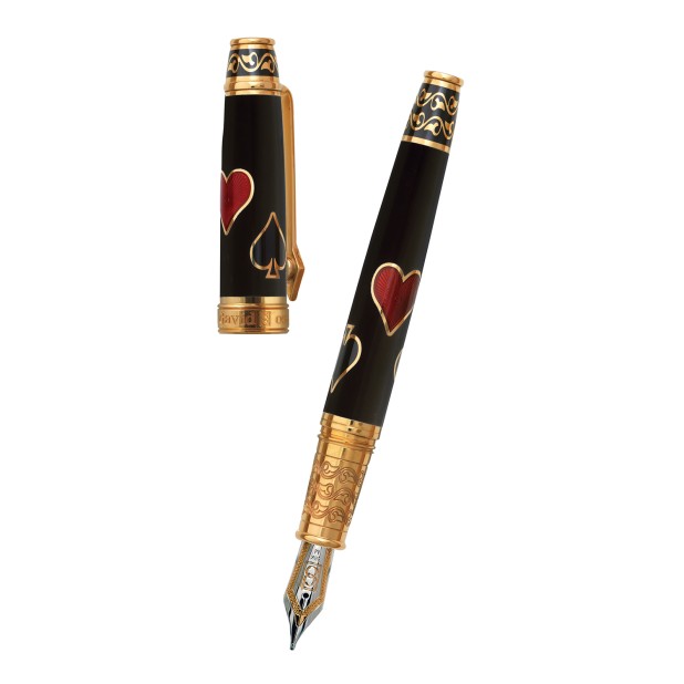 David Oscarson Les Quatre Couleurs Black GT Pióro wieczne