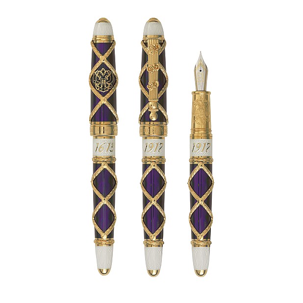 David Oscarson Russian Imperial Amethyst GT Pióro wieczne