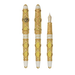 David Oscarson Russian Imperial Citrine GT Pluma estilográfica